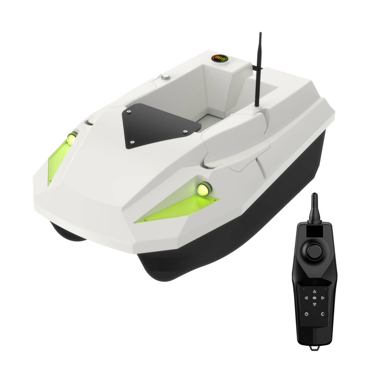 เรือเหยื่อตกปลาควบคุมระยะไกลแบ - Fishing Boat Gps บทวิจารณ์และราคา