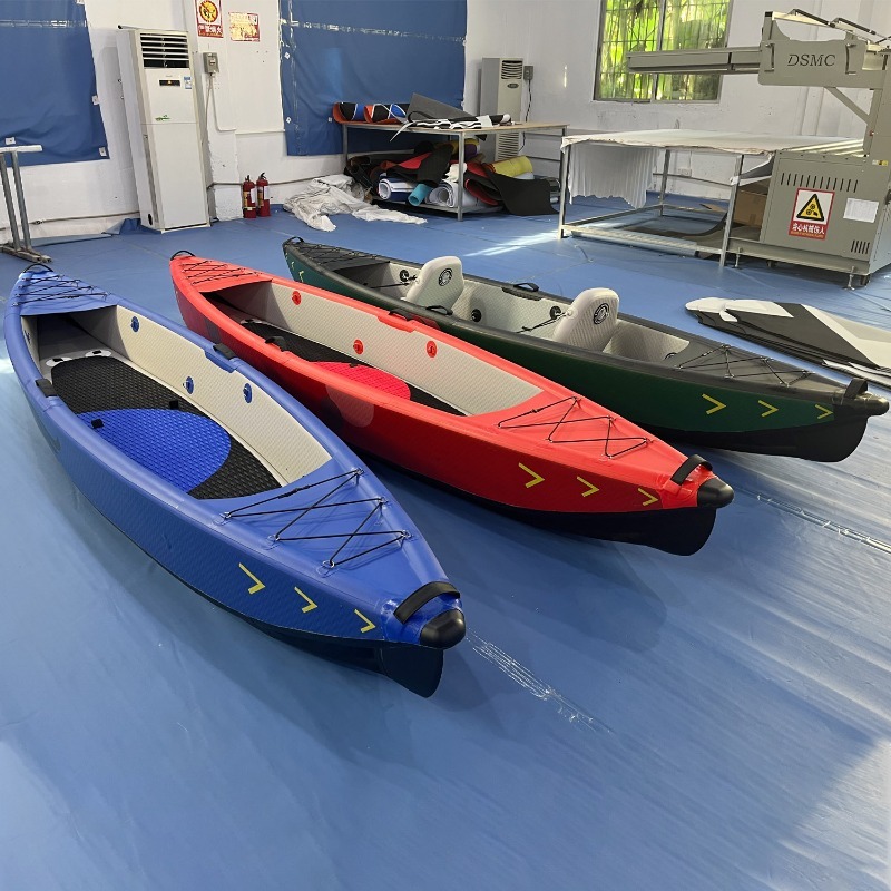 เรือคายัคพองลมแบบพกพา ดีไซน์ให - Fishing Boat Inflatable บทวิจารณ์และราคา